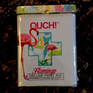 Flamingo Bandaids - Tin Box of 24